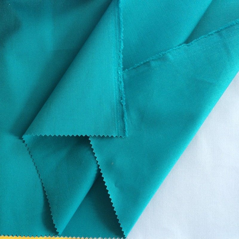 CVC 60% Cotton 40% Polyester Twill 3/1 Uniform Workwear Fabric 240gsm