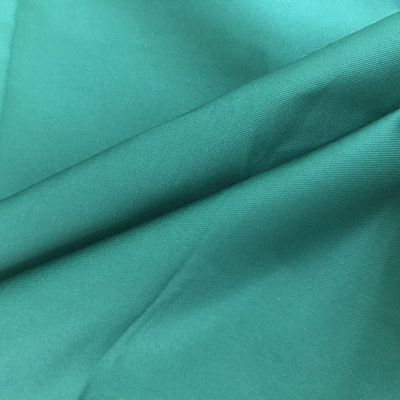 Medium Weight Soft Woven Workwear Fabric with 2-Way Stretch and Superior Color Fastness