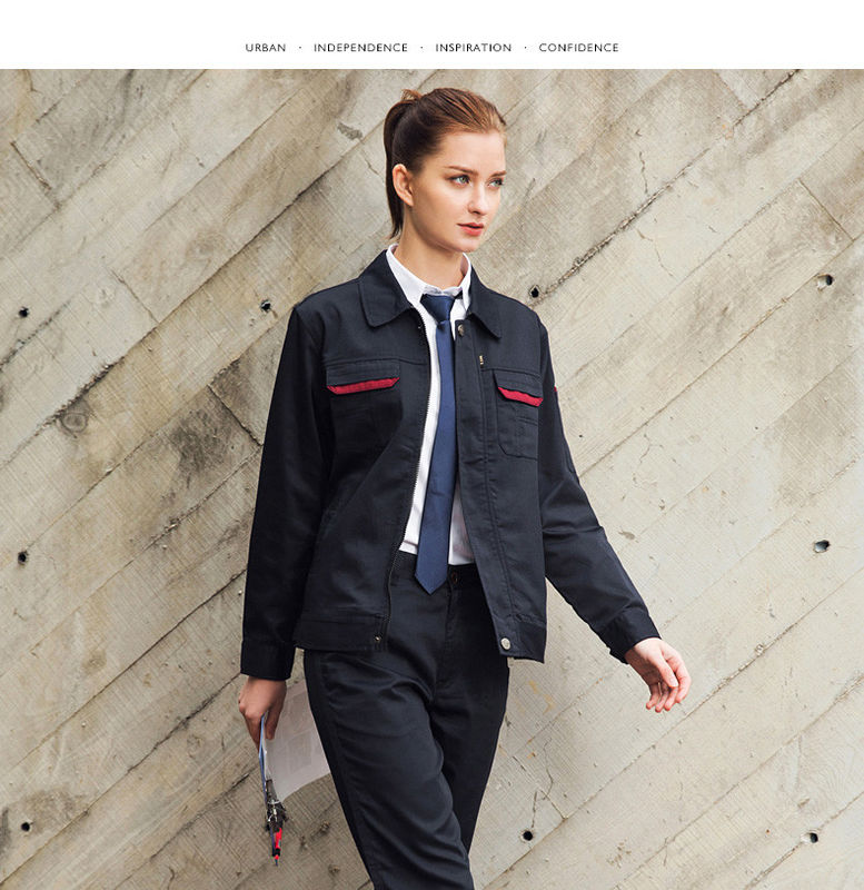 Soft Custom Color Woven Workwear Fabric with 2-Way Stretchability