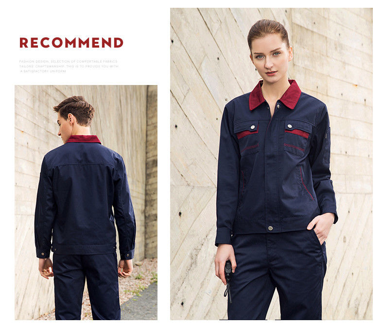 Soft Custom Color Woven Workwear Fabric with 2-Way Stretchability