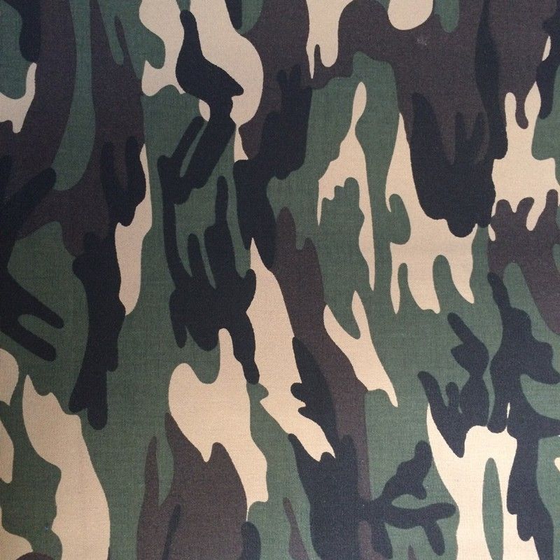 Woven Pattern Canvas Camouflage Fabric 21/2*10 70*42 For Military Applications