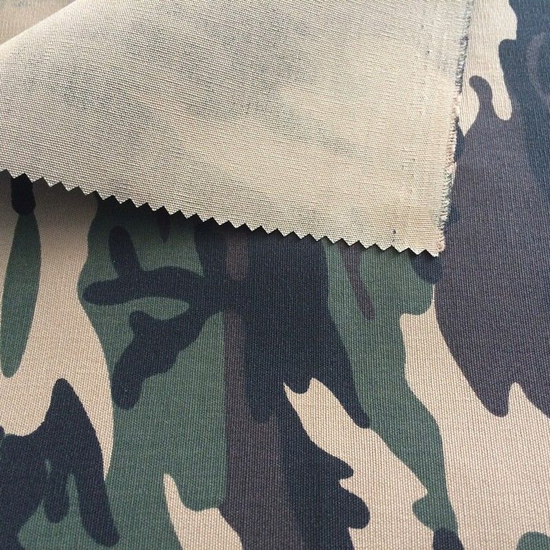 Woven Pattern Canvas Camouflage Fabric 21/2*10 70*42 For Military Applications
