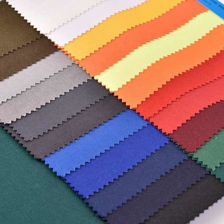 Water Oil Proof Finish Functional Workwear Fabric Hard Hand Feeling Color