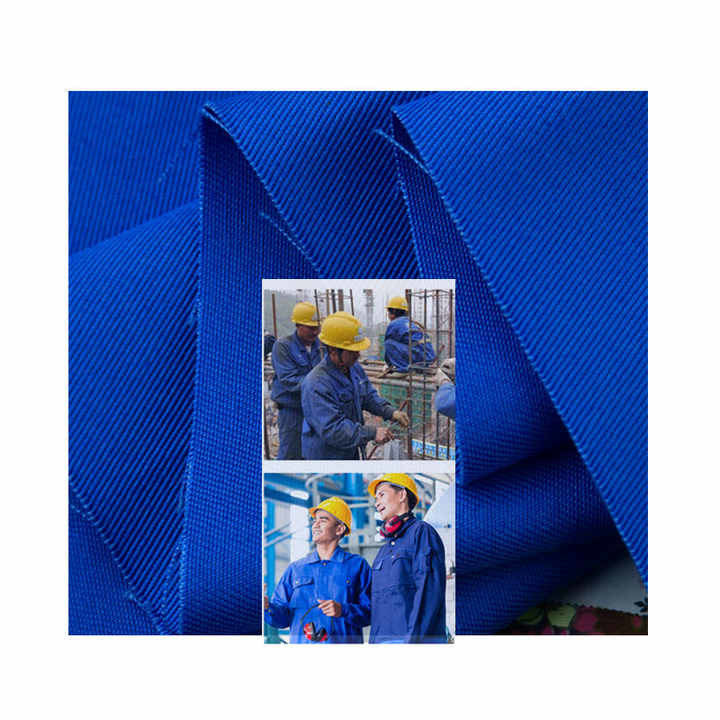 Résistant à l'eau et à l'huile Finition TC Polycotton Vêtements de travail fonctionnels Tissu Sensation de main dure