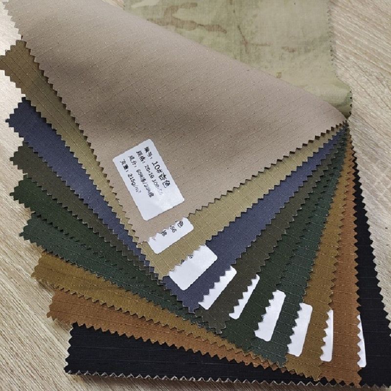 Woven Pants Fabric Polyester Cotton Spandex Durable Comfortable Textile Perfect For Tailoring Stylish Garments Accessories