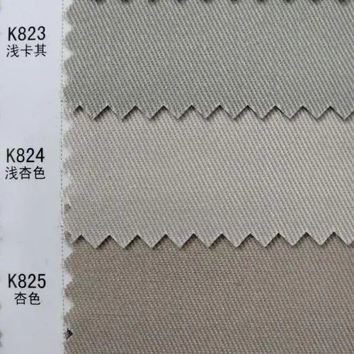 Stock Ready Poly Cotton TC Twill  Fabric in Different Colors Color Swatch