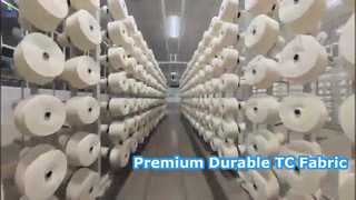 A Closer Look: Cotton-Polyester Blended Fabric for Craft Countiue Dyeing Poly-cotton Textile